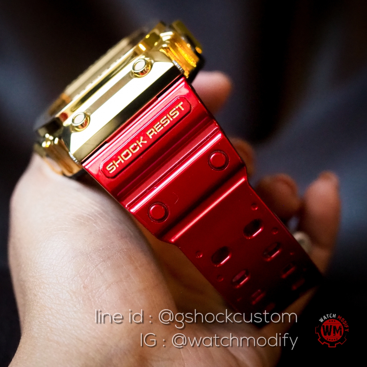 G-Shock Custom รุ่น GX56 ยักษ์ใหญ่ Ironman Metal Face