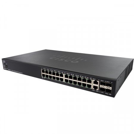 Cisco SF550X-24 24-port 10/100 Stackable Switch