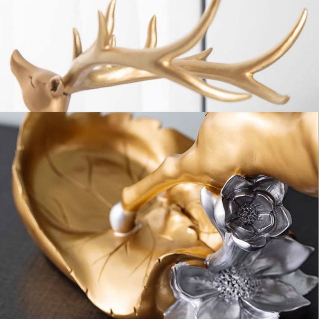 CT188D110 HOMMY ที่วางขวดไวน์ กวาง ของตกแต่งบ้าน ของขวัญขึ้นบ้านใหม่