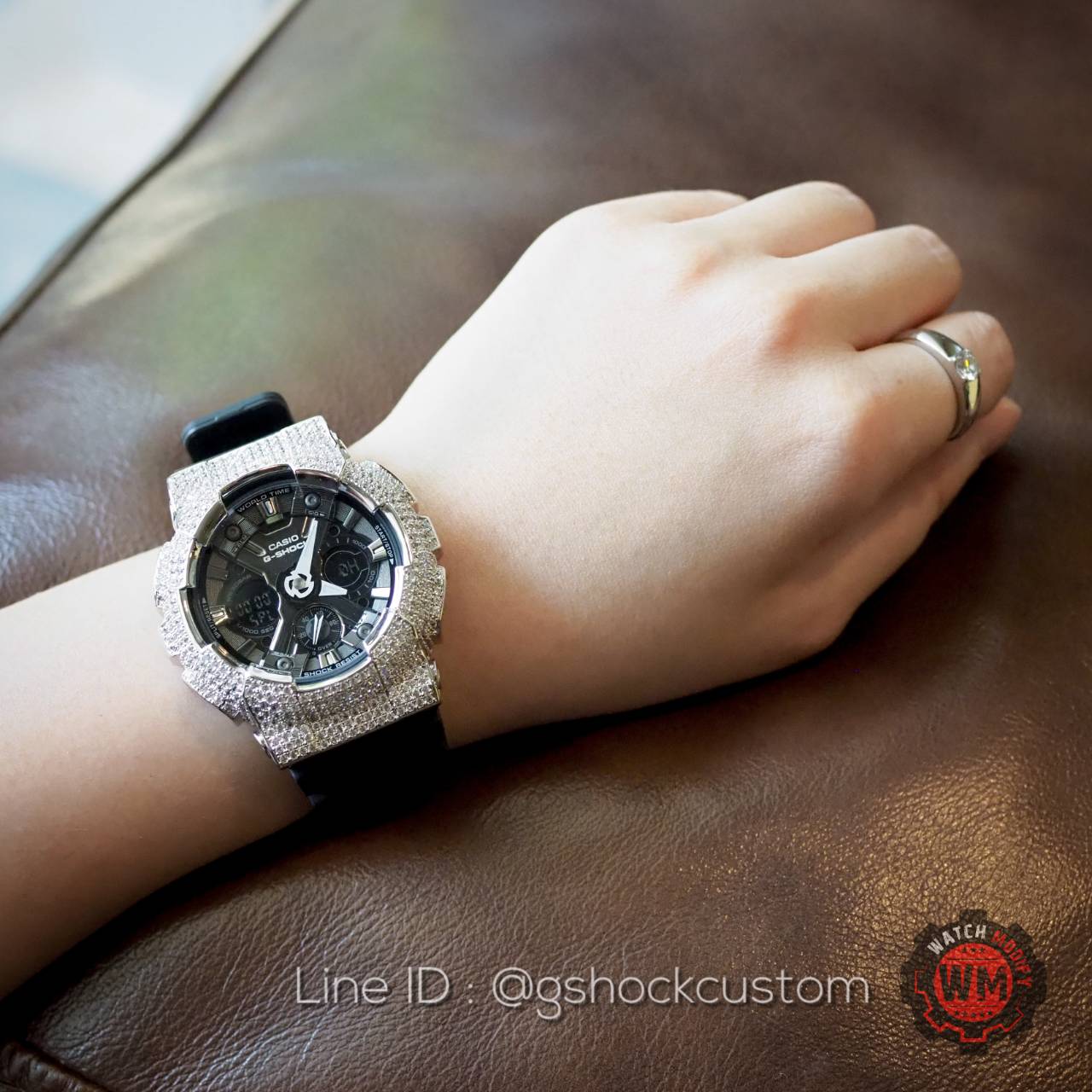 G-Shock mini Black BlingBling