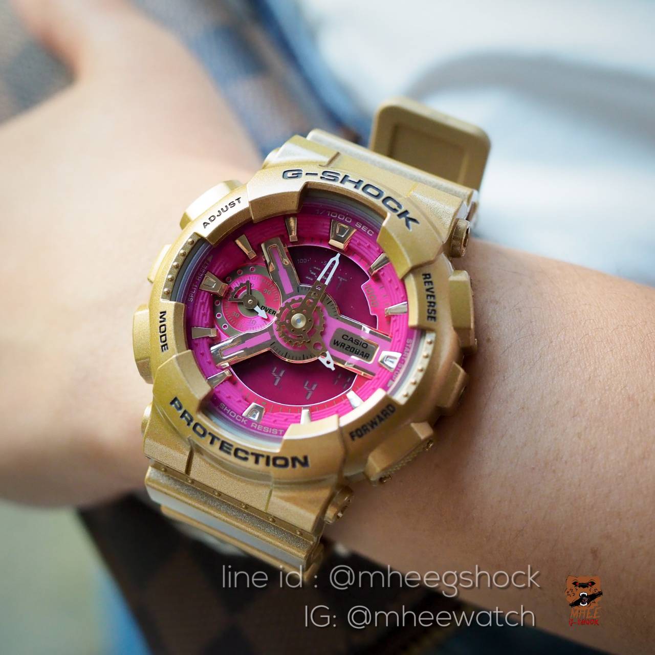 G-Shock mini crazy gold GMA-S110GD-4A1CR