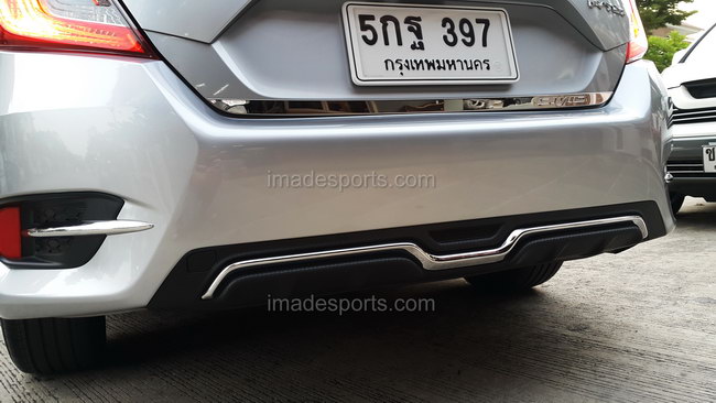 ลิ้นหลัง Diffuser SPORT Civic FC