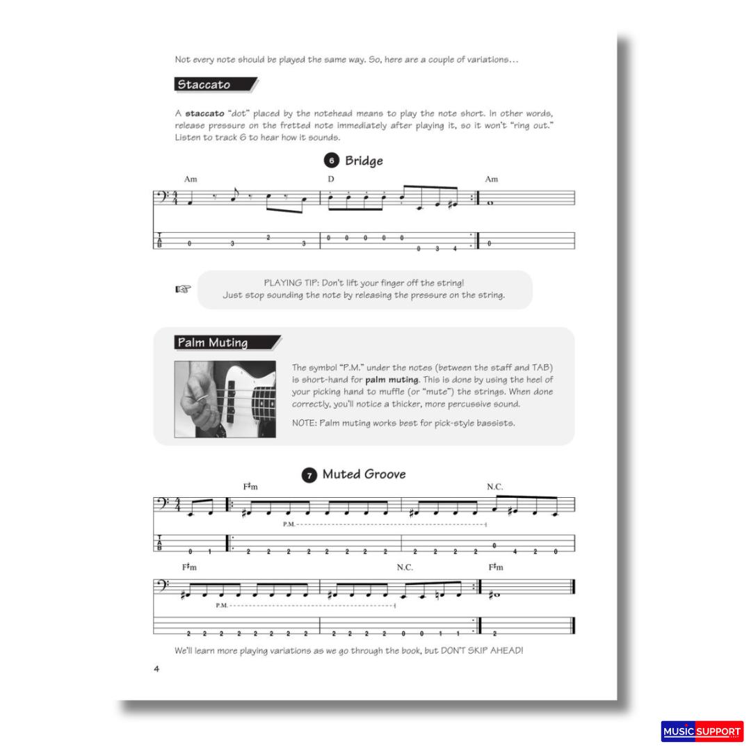 หนังสือเรียนเบส FastTrack Bass Method – Book 2