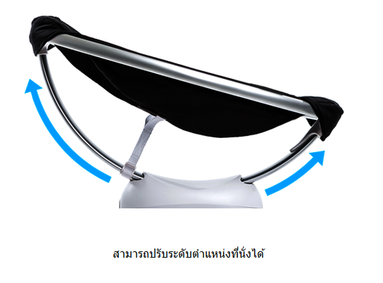 4moms mamaRoo4 Infant Seat - Silver Plush รุ่นล่าสุด เปลโยกอัตโนมัติ สินค้าขายดี Top seller ในอเมริกา