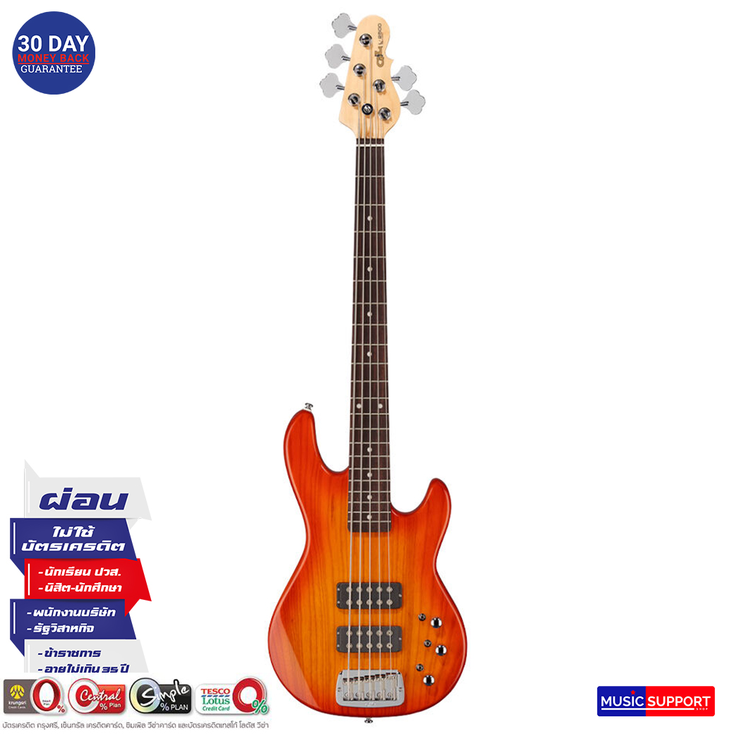 กีตาร์เบสไฟฟ้า G&L TRIBUTE L2500 BASS-HONEYBURST-CH/[FREE BAG]
