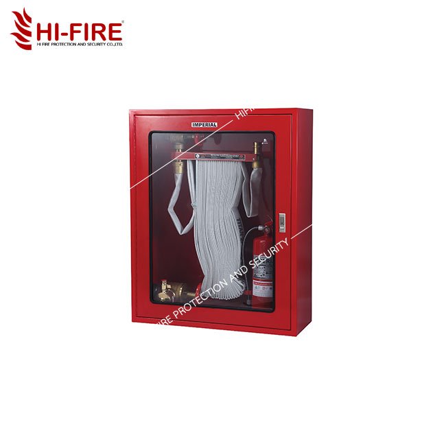 ตู้เก็บสายส่งน้ำดับเพลิงแบบ Fire Hose Rack และอุปกรณ์ดับเพลิง มาตรฐาน UL/FM