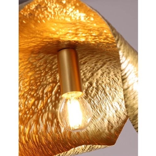 CT200A192 SOTMIA Chandelier Chinese style โคมไฟสีทอง โคมไฟระย้าโถงบรรได Chandelier แชนเดอเรียยาว Lamp