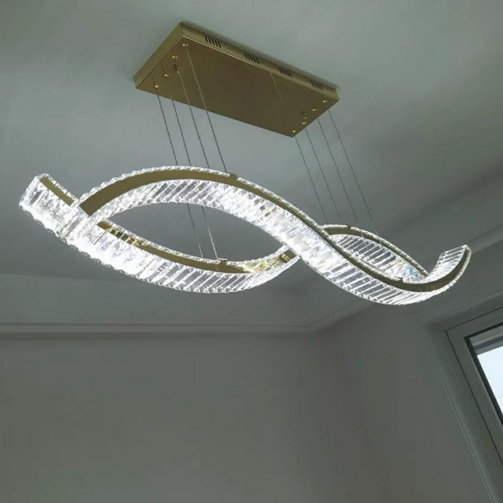 CT181A139 SOTMIA โคมไฟระย้าโต๊ะอาหาร โคมไฟระย้า โคมไฟคริสตัล โคมไฟห้องรับประทานอาหาร โคมไฟบาร์