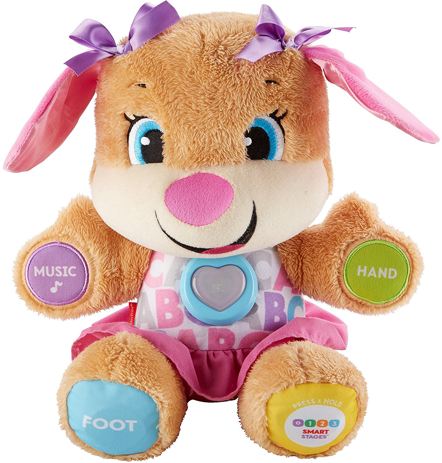 Fisher Price Laugh and Learn Smart Stages Puppy ตุ๊กตาหมาตูบสีชมพู ของแท้นำเข้าจากอเมริกา