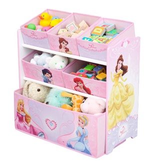 Disney - Princess Multi-Bin Toy Organizer