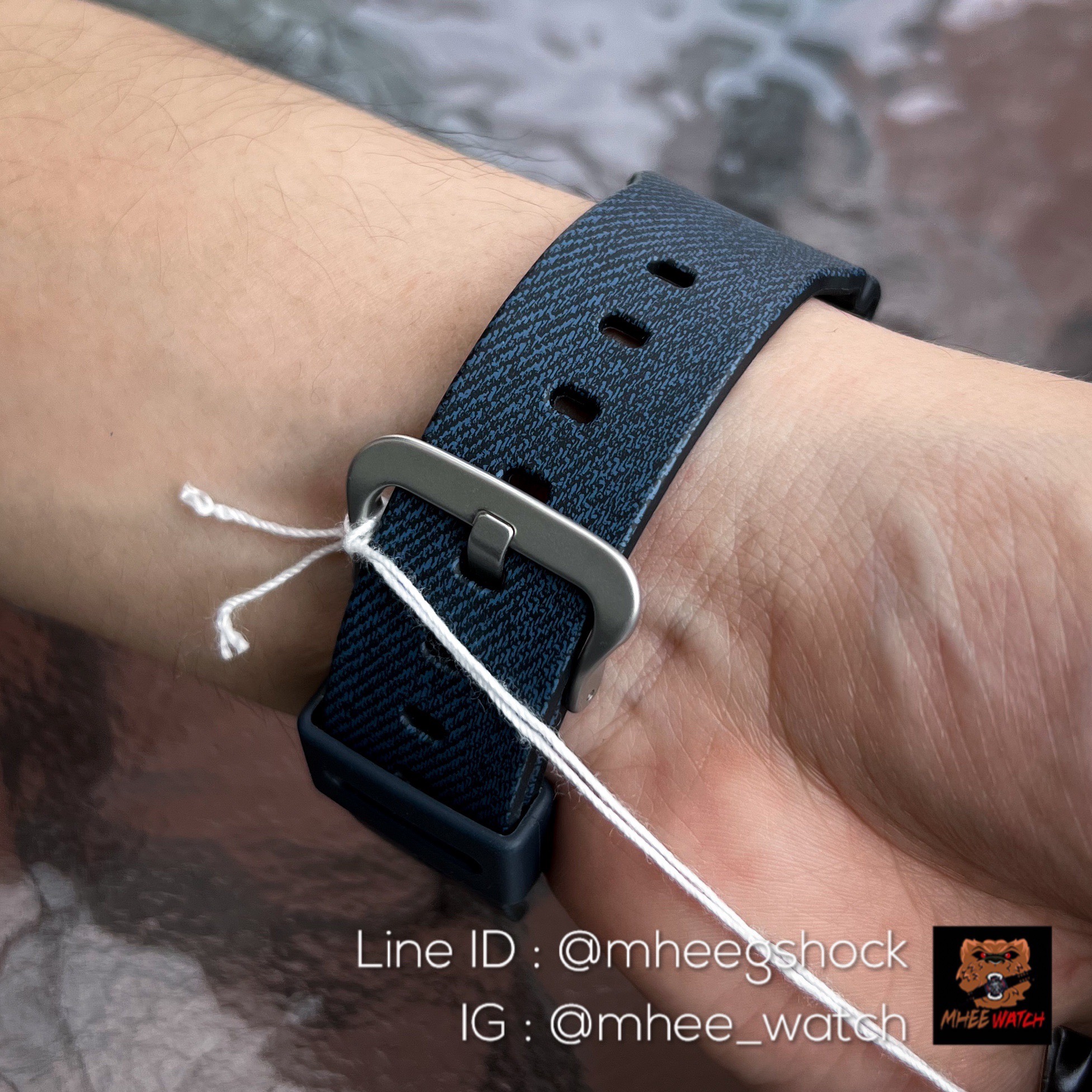 G-Shock Denim DW5600 Dark Jeans