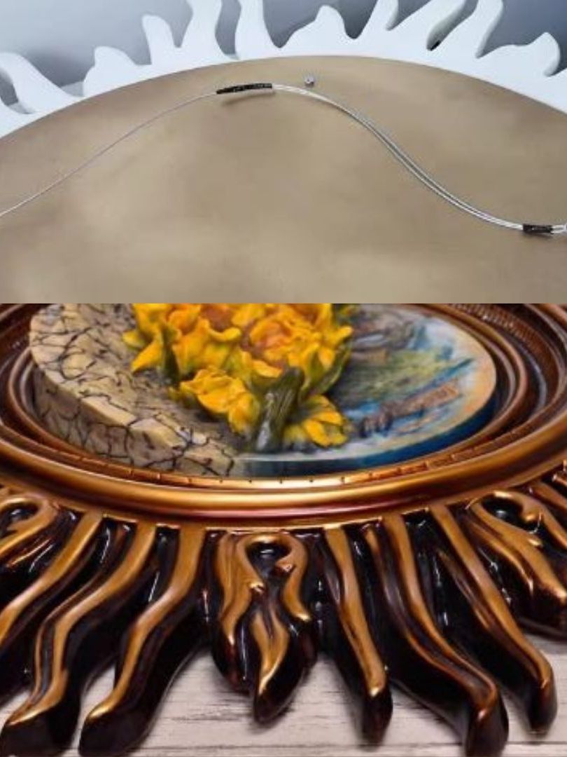 CT222G024 SOSHOKU ดอกทานตะวันตกแต่งผนัง นางฟ้า หัวกวางตกแต่งผนัง หัวกวาง ตกแต่งผนัง Nordic