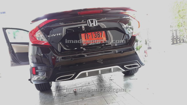 ลิ้นหลัง Diffuser SPORT Civic FC