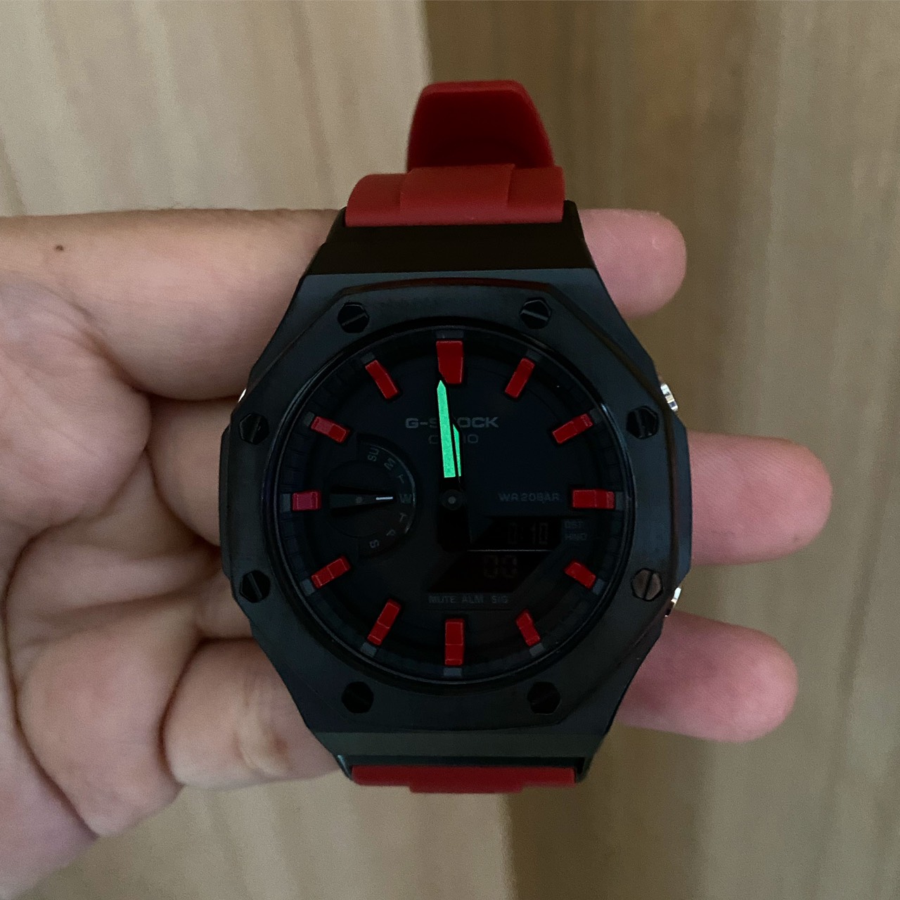 G-Shock Ga-2100-1a1 AP Rubber Luxuryสปอร์ตสุดๆ