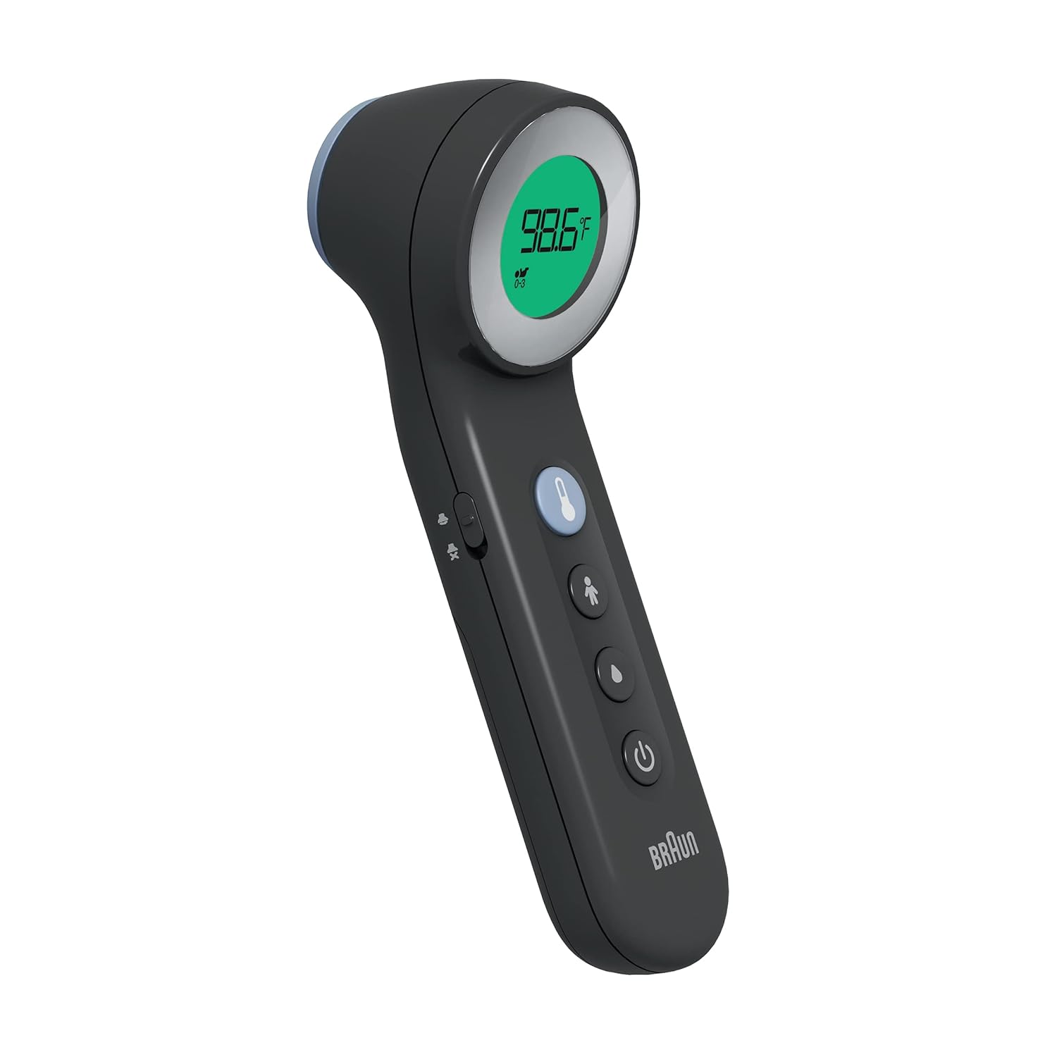 Braun Sensian 7 Forehead 3-in-1 Non-Contact Thermometer เทอร์โมมิเตอร์วัดไข้หน้าผากแบบไม่สัมผัส วัดอุณหภูมิร่างกาย อาหาร และน้ำได้