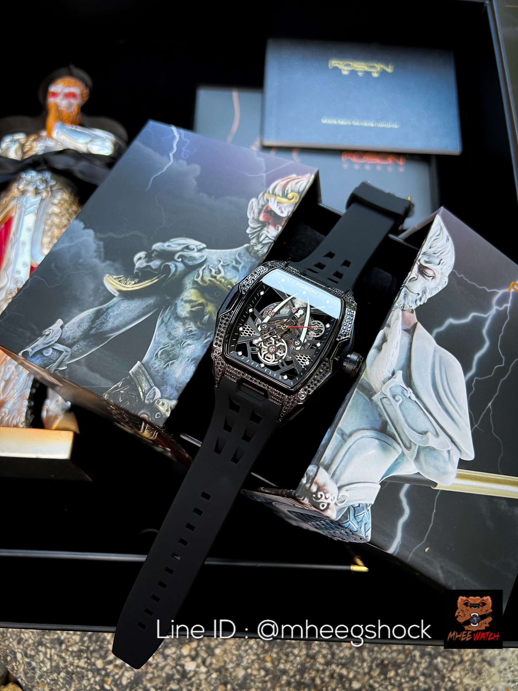 Rosdn Watch Black Diamond Special Edition SunWukong (ซุนหงอคง) S-WUKONG The Immortal Warrior Set