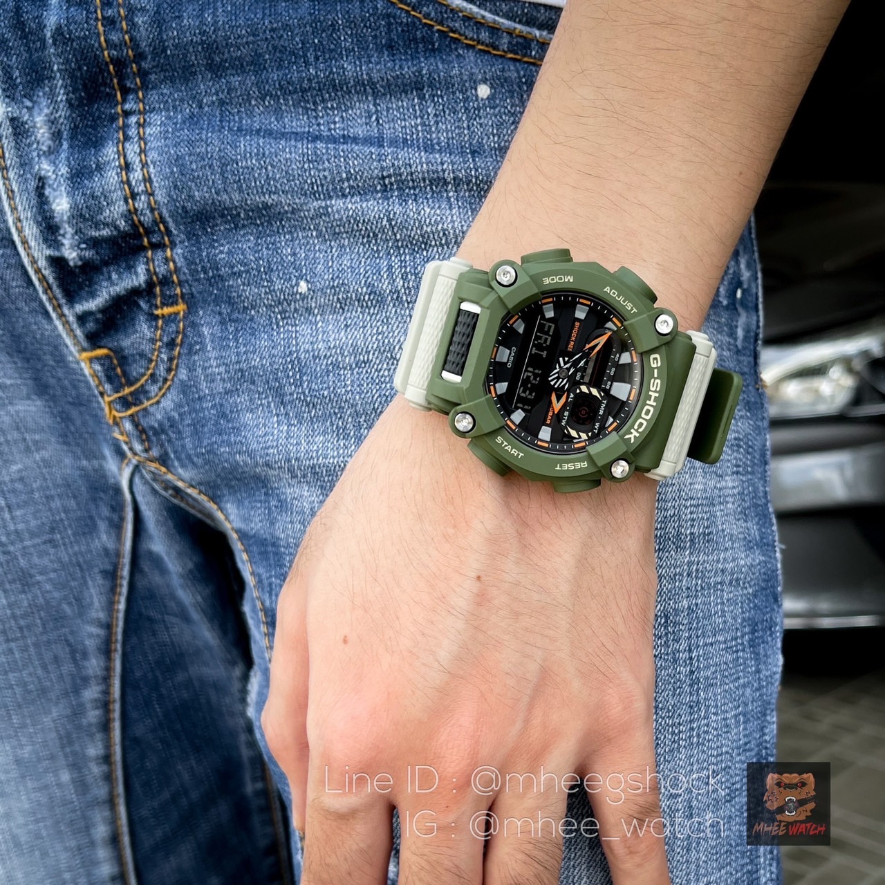 G-Shock Military ตัวใหม่ล่าสุด GA-900HC-3A - mheewatchshop 
