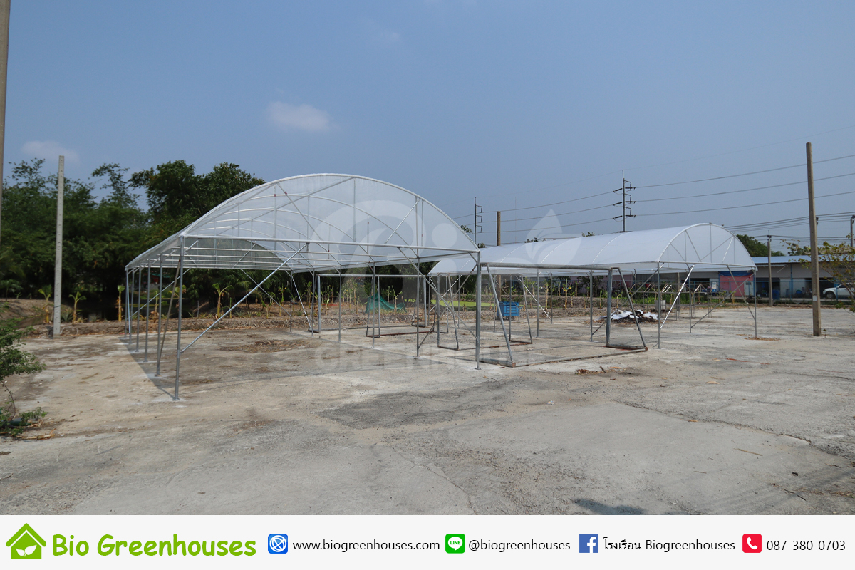 โรงเรือนแบบเปิด ขนาด 6x12ม. จ.กรุงเทพ