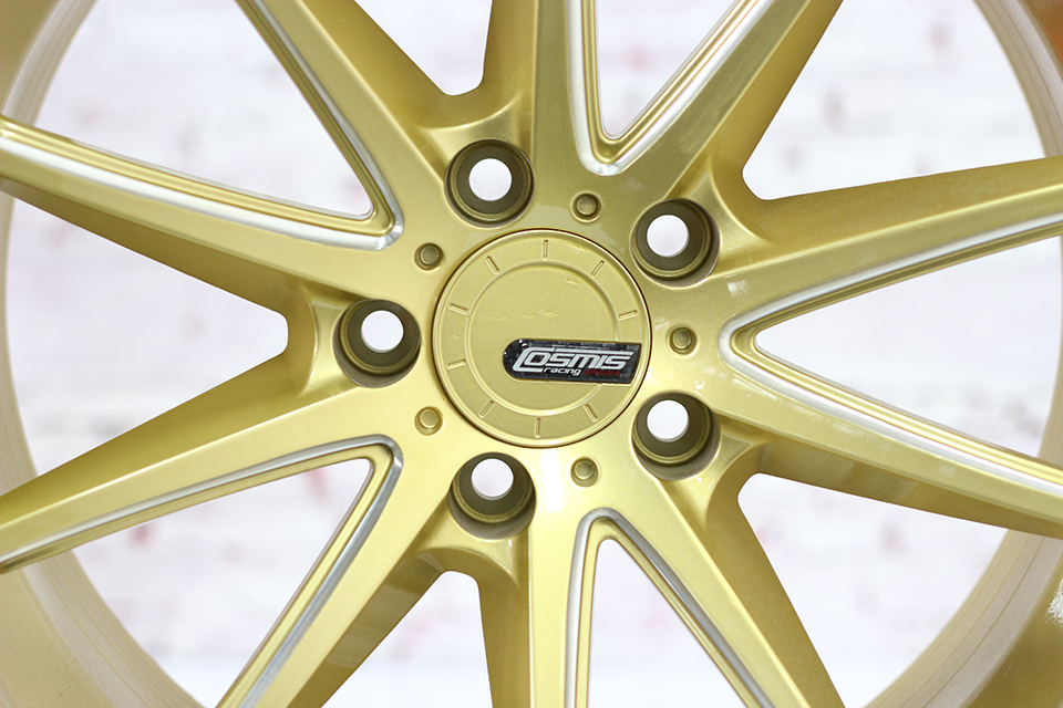 ล้อแม็กขอบ18 COSMIS INNERLINE S.2 สีทอง สำหรับรถกระบะ/เก๋ง (ราคา4วง)