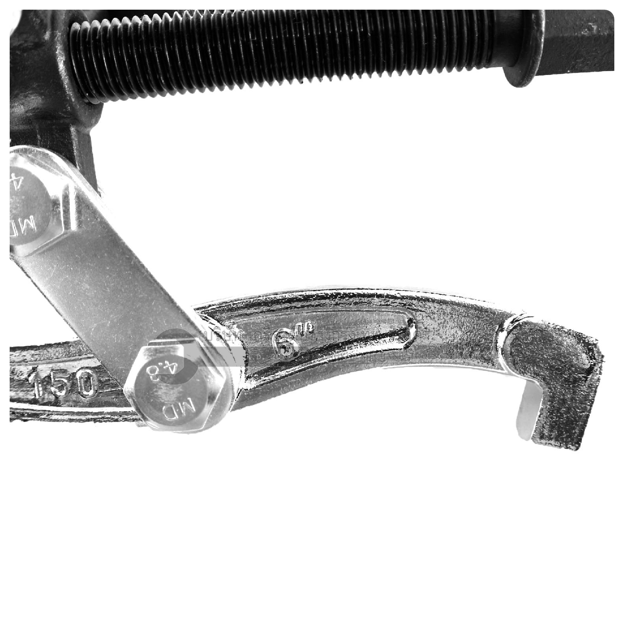 OKURA เหล็กดูดมูเล่ย์ เหล็กดูด3ขา 6นิ้ว รุ่น E-OK-TJP-06