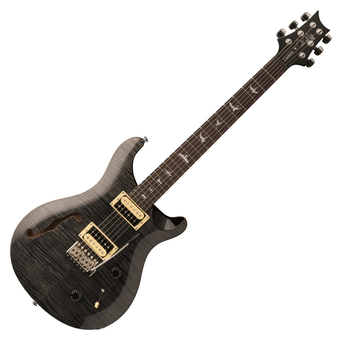SE Custom 22 Semi-Hollow 2018, Gray Black