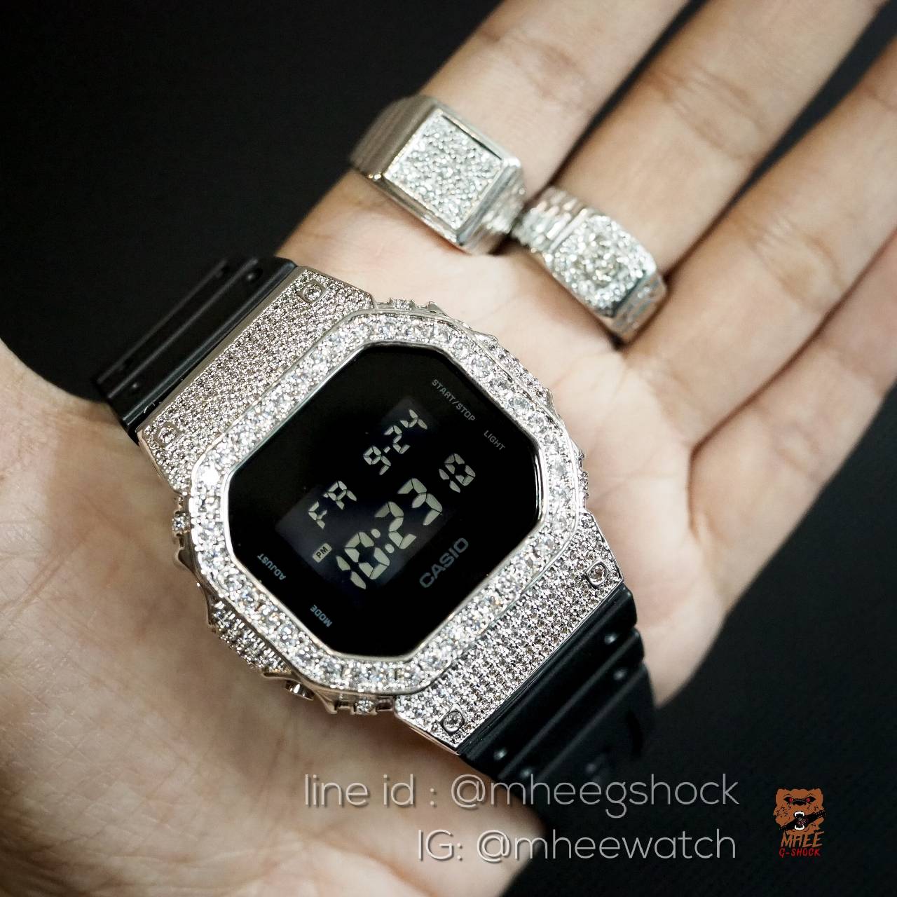 G-Shock DW5600 BlingBling