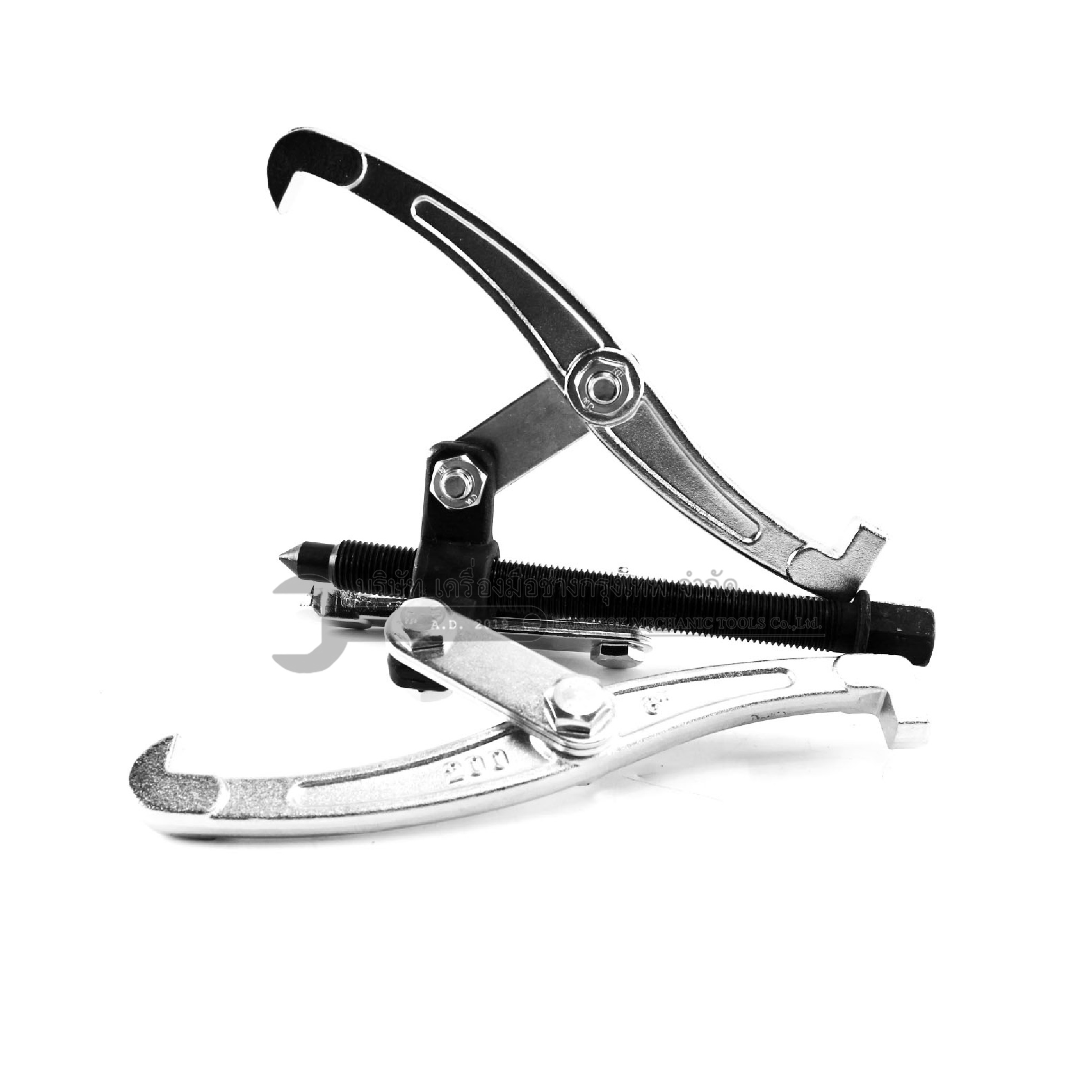 OKURA เหล็กดูดมูเล่ย์ เหล็กดูด3ขา 8นิ้ว รุ่น E-OK-TJP-08