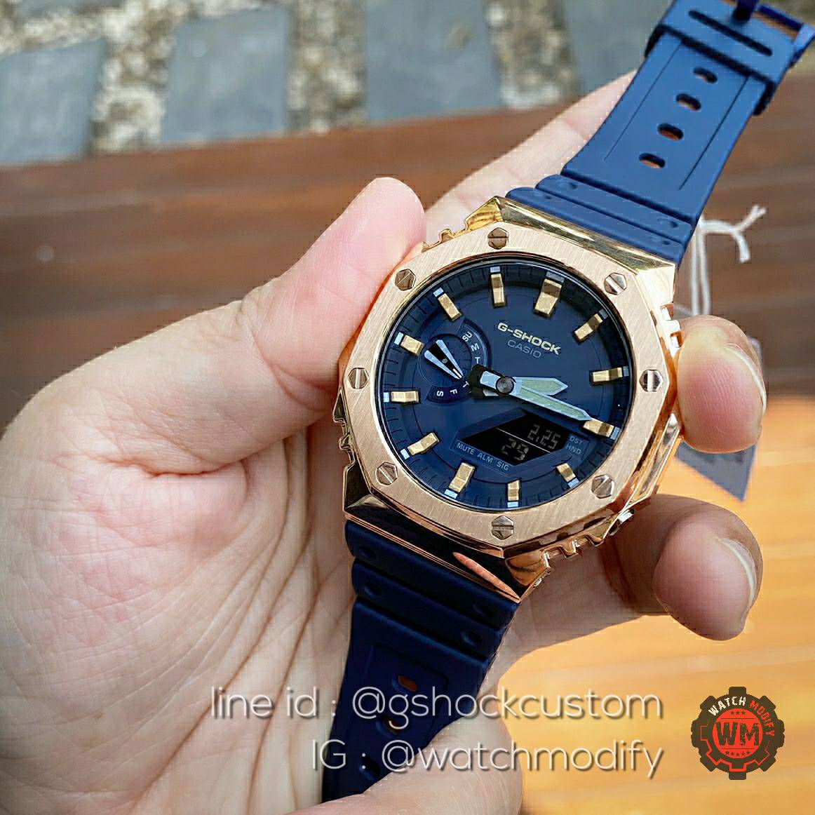 G-Shock GA-2110ET-2A AP Rosegold Stainless