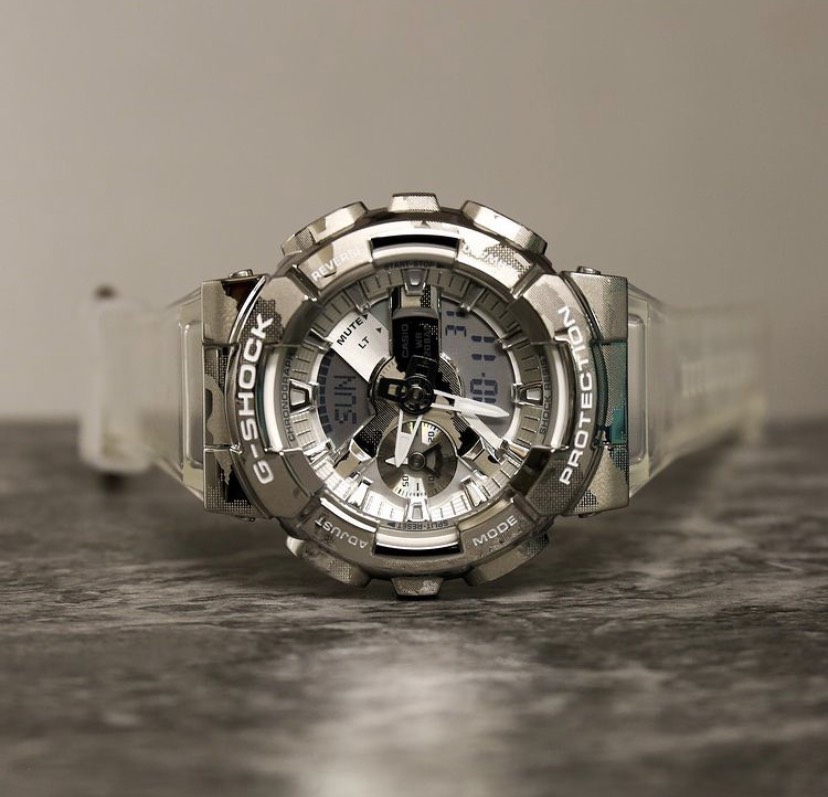 G-Shock Metal Camo Jelly GM-110SCM-1A