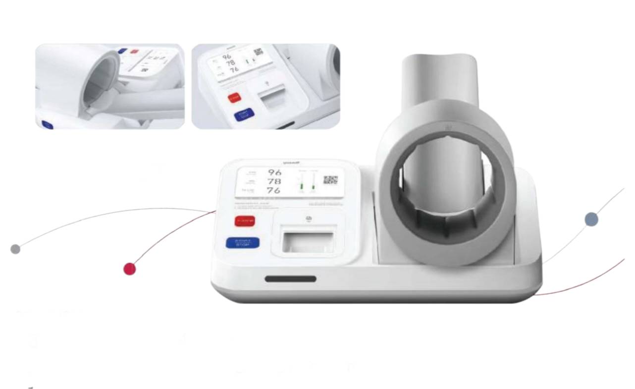 YUWELL เครื่องวัดความดันโลหิตอัตโนมัติแบบสอดแขน รุ่น YE990 ( Medical Automatic electronic Blood Pressure Monitor)