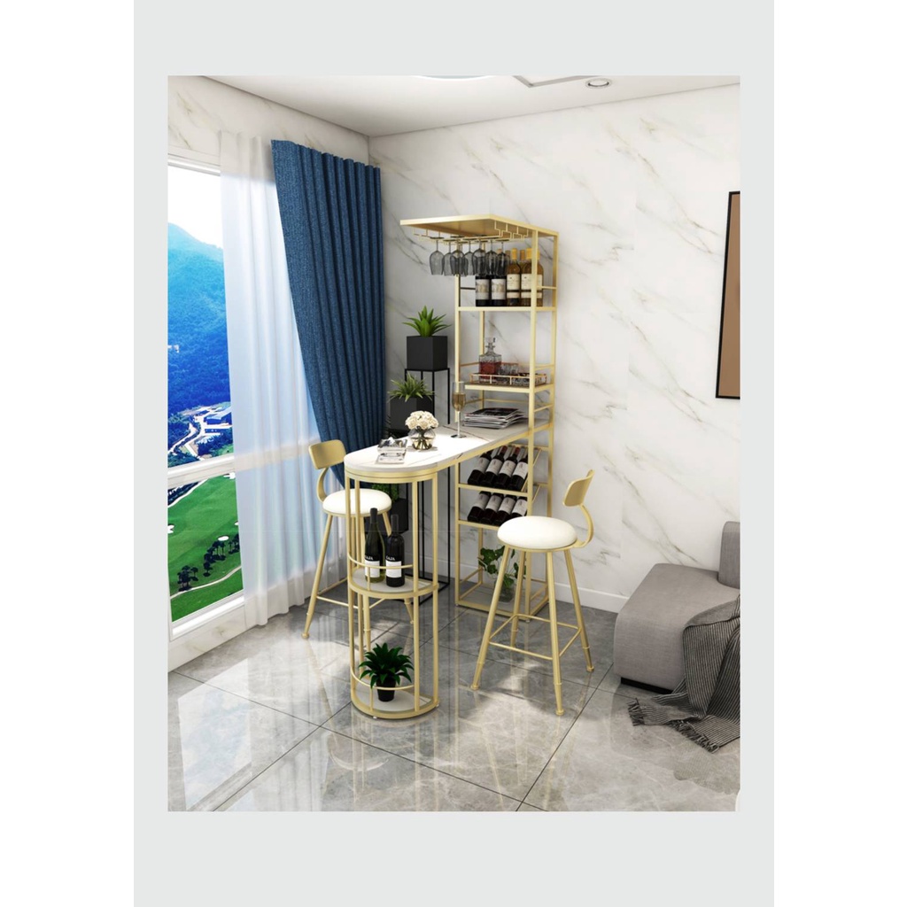 CT147D068 ZEITAKU เคาน์เตอร์บาร์ เคาน์เตอร์ทรงสูง Luxury Modern