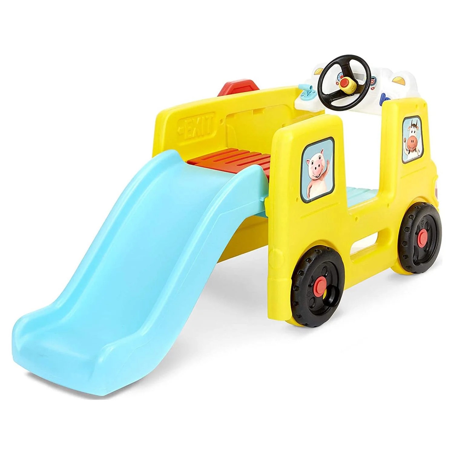 Little Tikes Little Baby Bum Wheels on the Bus Climber and Slide ปีนป่ายและสไลเดอร์