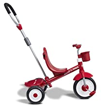 Radio Flyer 4 in 1 Trike, Red จักรยานสามล้อ ใช้ตั้งแต่เด็กเล็กถึงเด็กโต มีที่พักเท้า