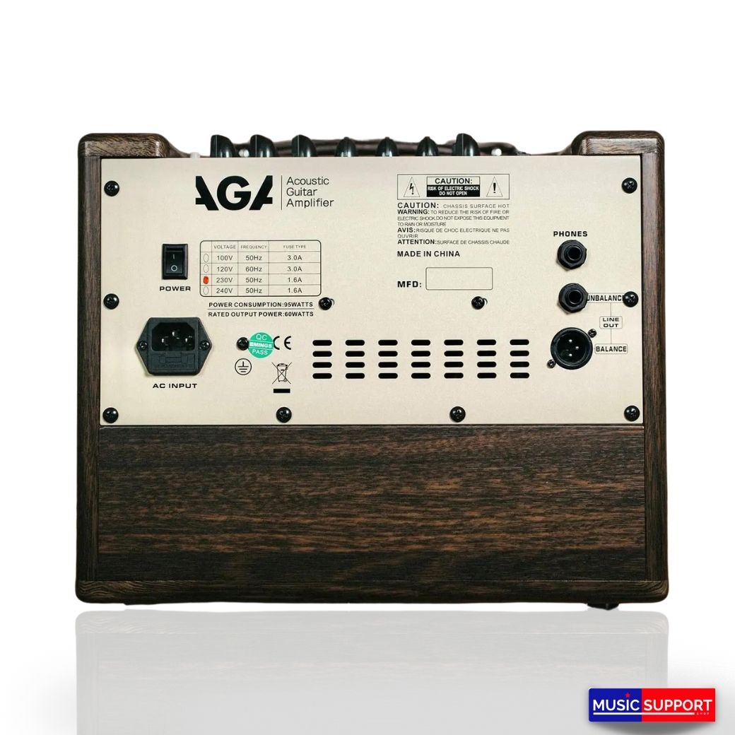 แอมป์อคูสติก AGA SC-X1P Acoustic Amp