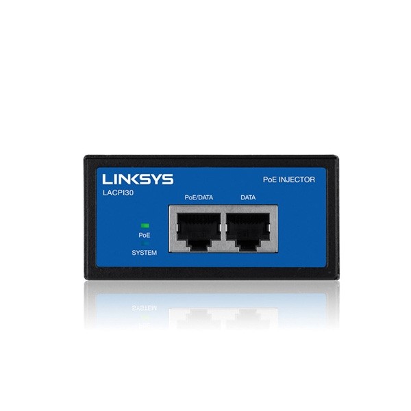 Linksys LACPI30 High Power PoE Injector for Business, IEEE 802.3af / IEEE 802.3at Up to 30 Watts.