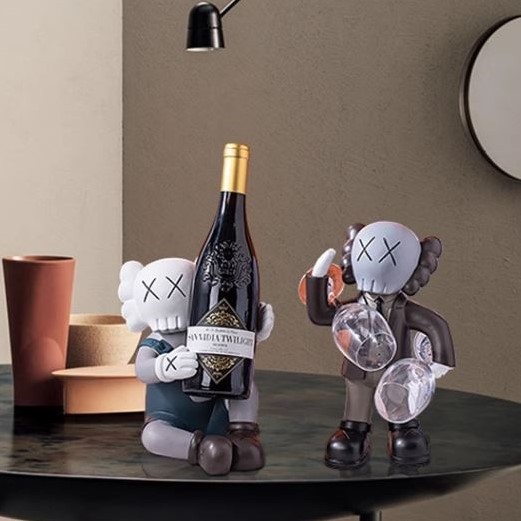 CT188D086 HOMMY ที่วางขวดไวน์ ที่ตั้งขวดไวน์ ของตั้งโชว์ ของแต่งบ้าน ของขวัญขึ้นบ้านใหม่