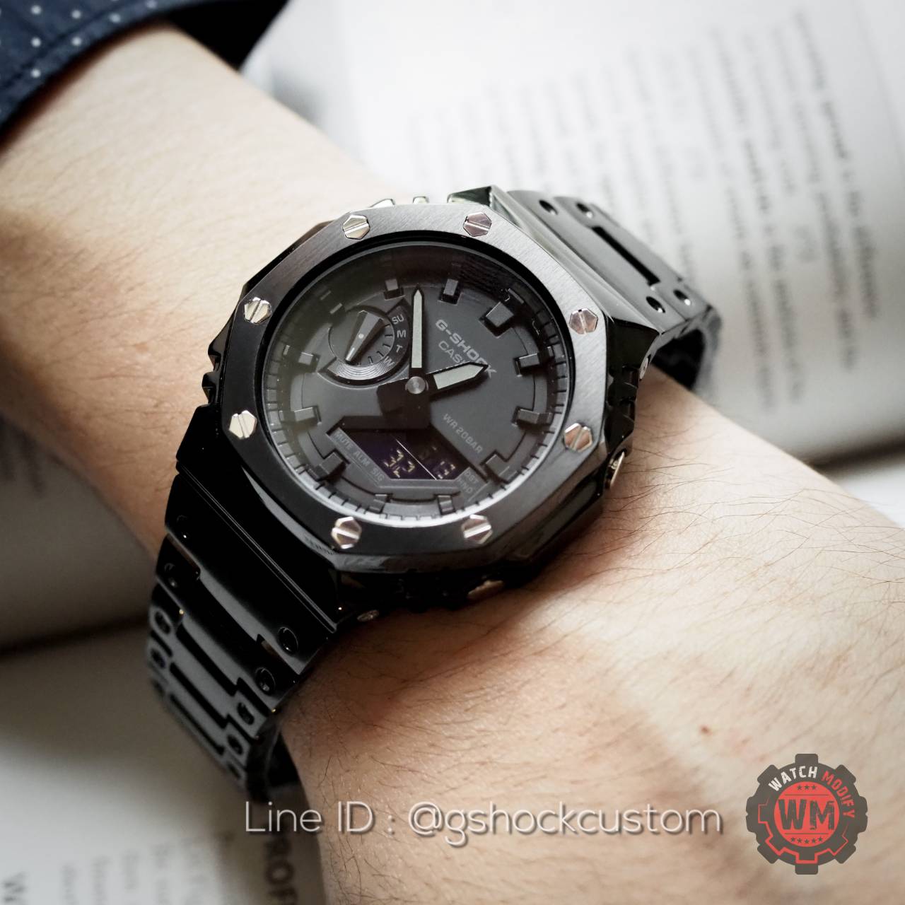 G-Shock Casioak AP All Black ตัวพิเศษ