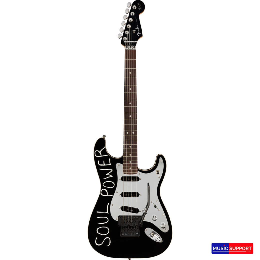 กีตาร์ไฟฟ้า Fender Tom Morello Stratocaster RW Black
