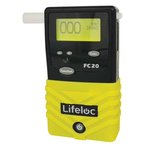 เครื่องเป่าแอลกอฮอล์ LifeLoc FC20