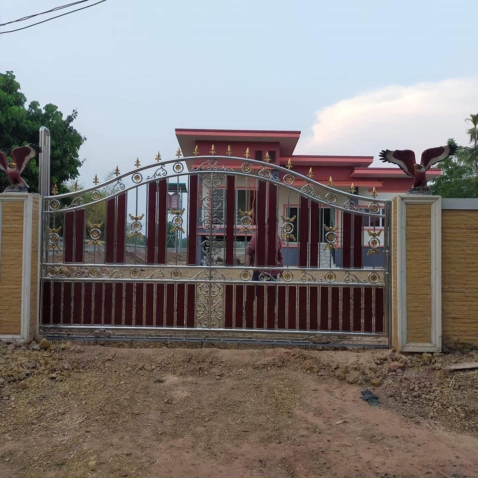 ช่องรั้วสแตนเลสเขตบางบอน