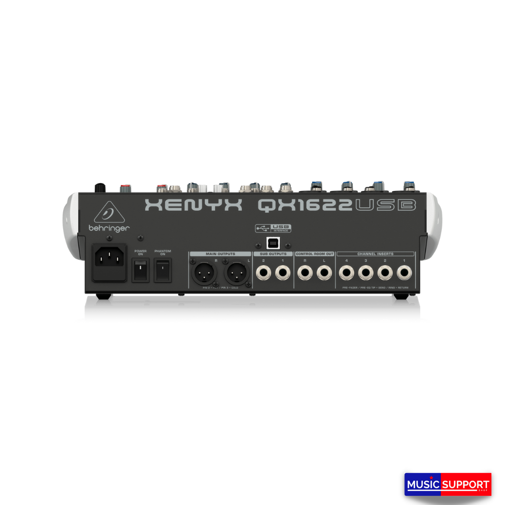 BEHRINGER XENYX QX1622USB Analog Mixers with Effects