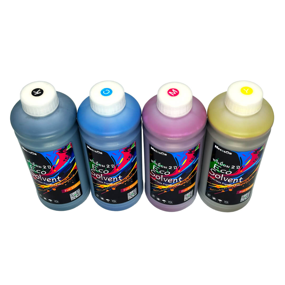 หมึกพิมพ์ i3200 เกรด 2ปี Premium Eco Solvent Odorless Pigment Ink ไร้กลิ่น สีสด เข้มข้นสูง dx5 dx11 วัตถุดิบจากยุโรป