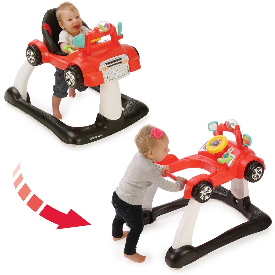Kolcraft 4x4 2-in-1 Activity Walker เก้าอี้หัดเดิน รถเข็นเด็กหัดเดิน