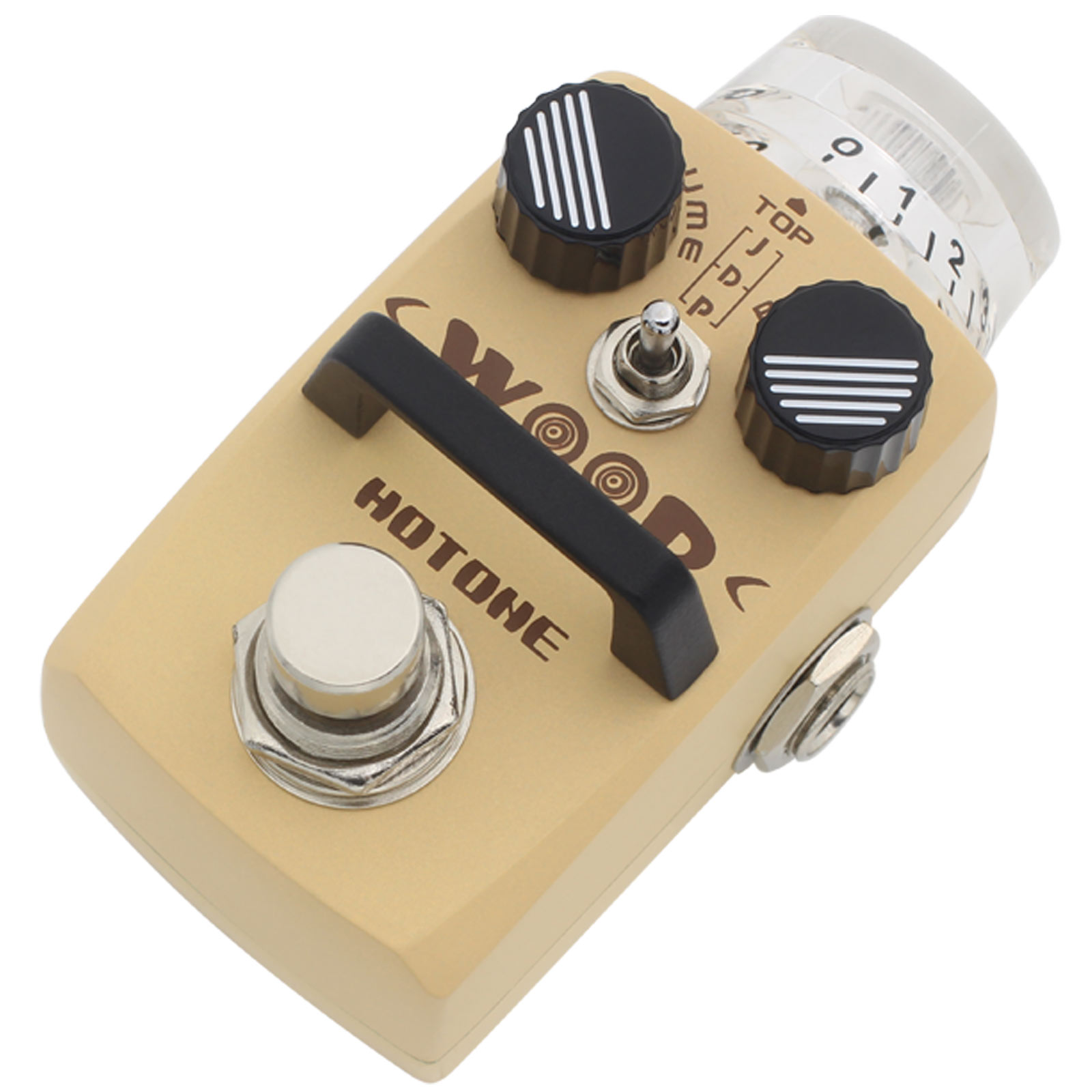 เอฟเฟ็คกีตาร์ไฟฟ้า Hotone"wood" acoustic. Guitar simul#sac-1