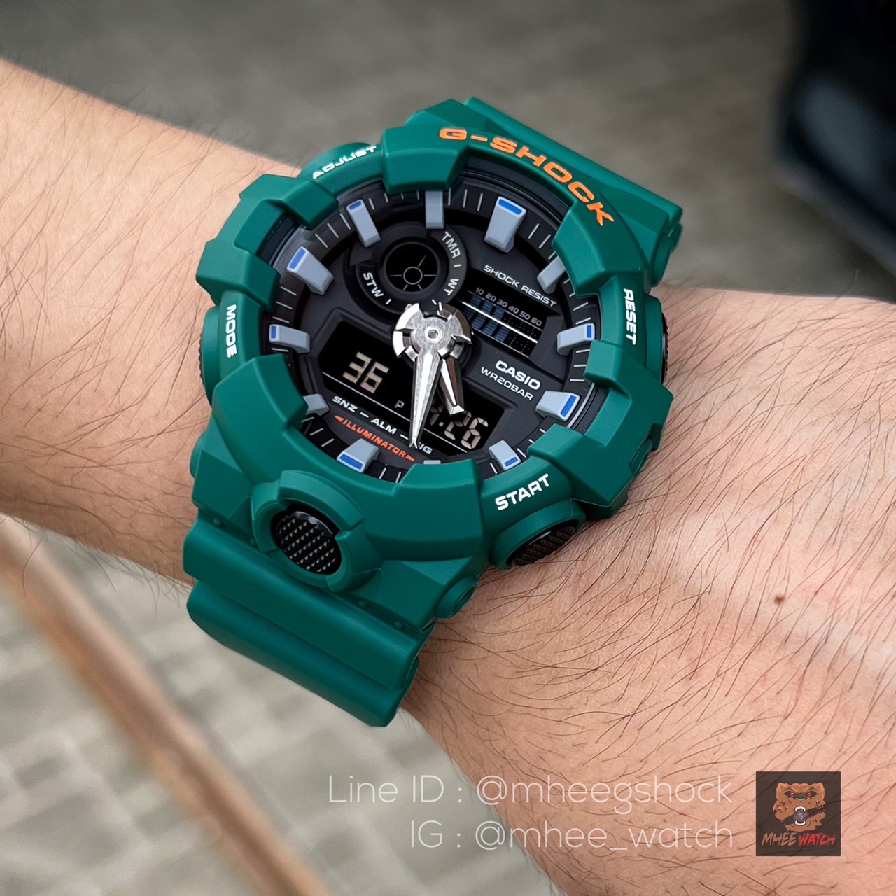 G-SHOCK New Arrivals Ga-700SC-3 Christmas Day