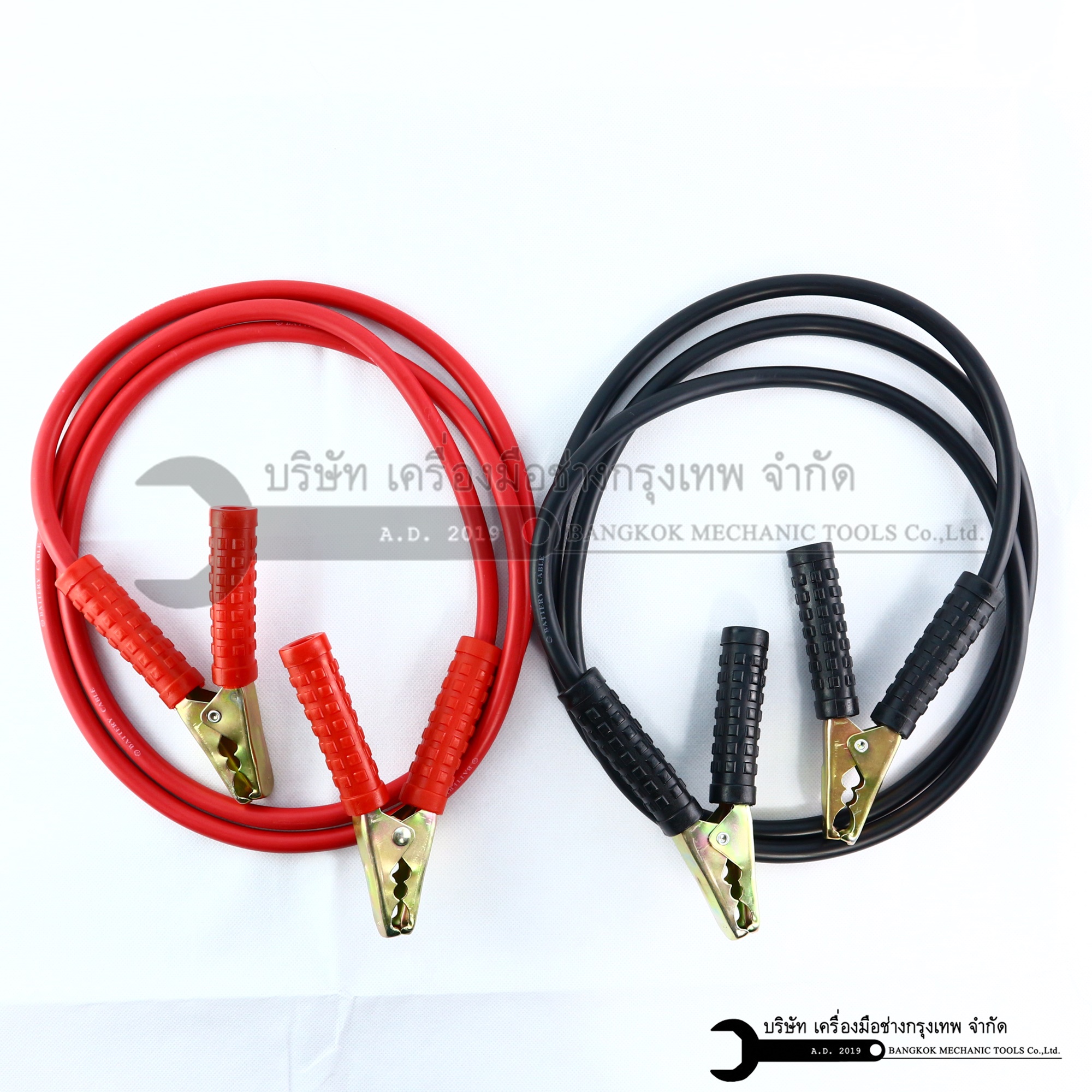 สายพ่วงแบต 2.5 เมตร สายพ่วง สายหนา 12mm ทองแดงแท้สำหรับรถยนต์ 4 ล้อ 6ล้อ (made in thailand)