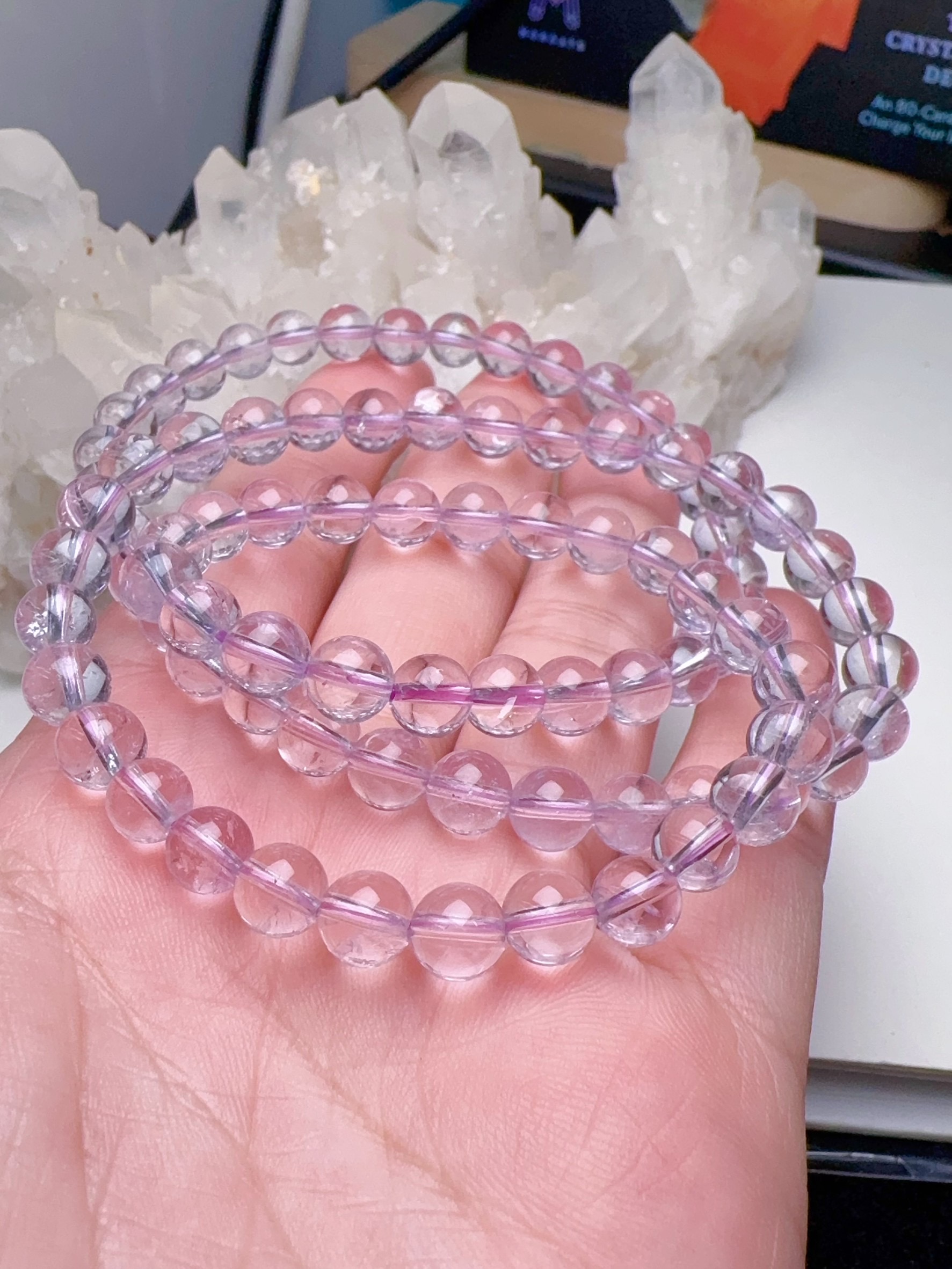 Lavender Amethyst AAAA++ ลาเเวนเดอร์อเมทิสต์ จากโบลิเวีย