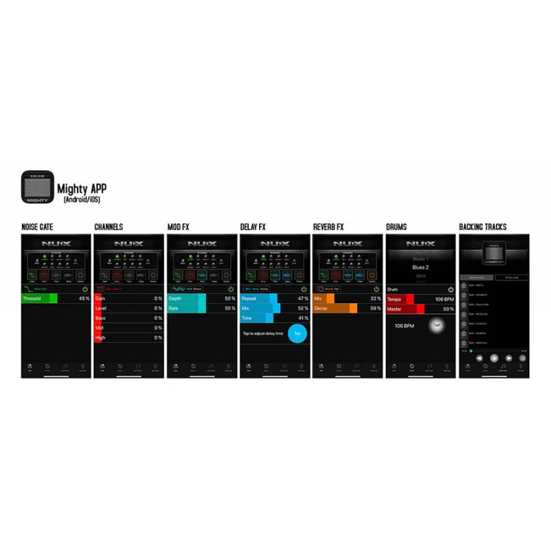 Nux Mighty Air แอมป์กีตาร์ไฟฟ้า ขนาดพกพา และเชื่อมต่อบลูทูธได้