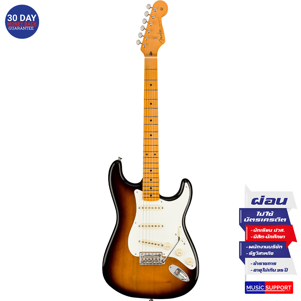 กีตาร์ไฟฟ้า Fender Stories Collection Eric Johnson 1954 "Virginia" Stratocaster MN 2 Tone Sunburst