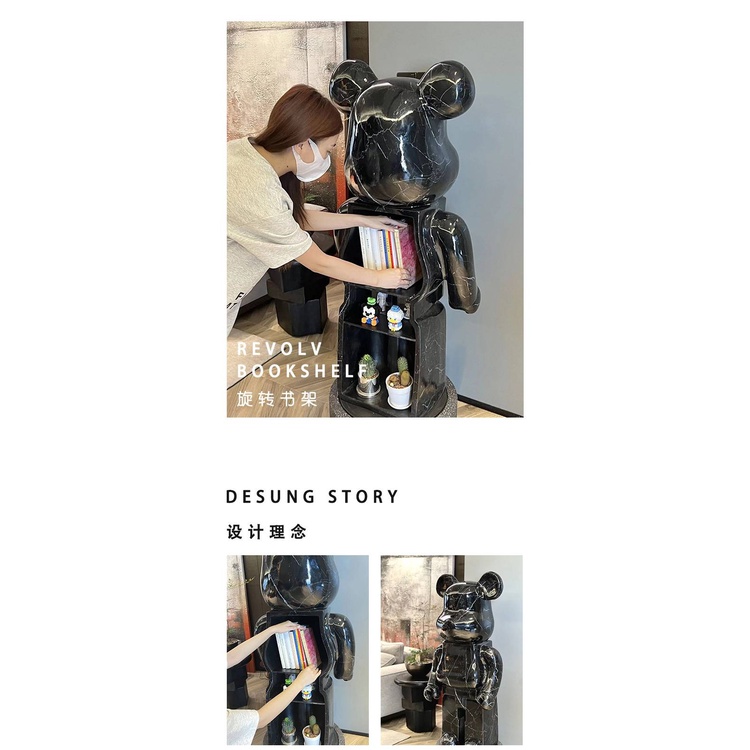 CT141D066 ZEITAKU ตู้โชว์น้องหมี ตู้โชว์ น้องหมี ตู้โชว์โมเดล ตู้โชว์ชั้นวางของ